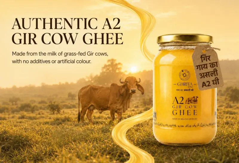 Authentic A2 Gir Cow Ghee