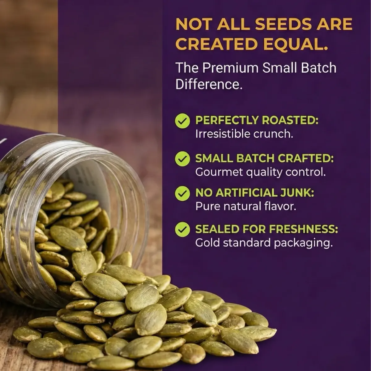 Roasted & Salted Pumpkin Seeds