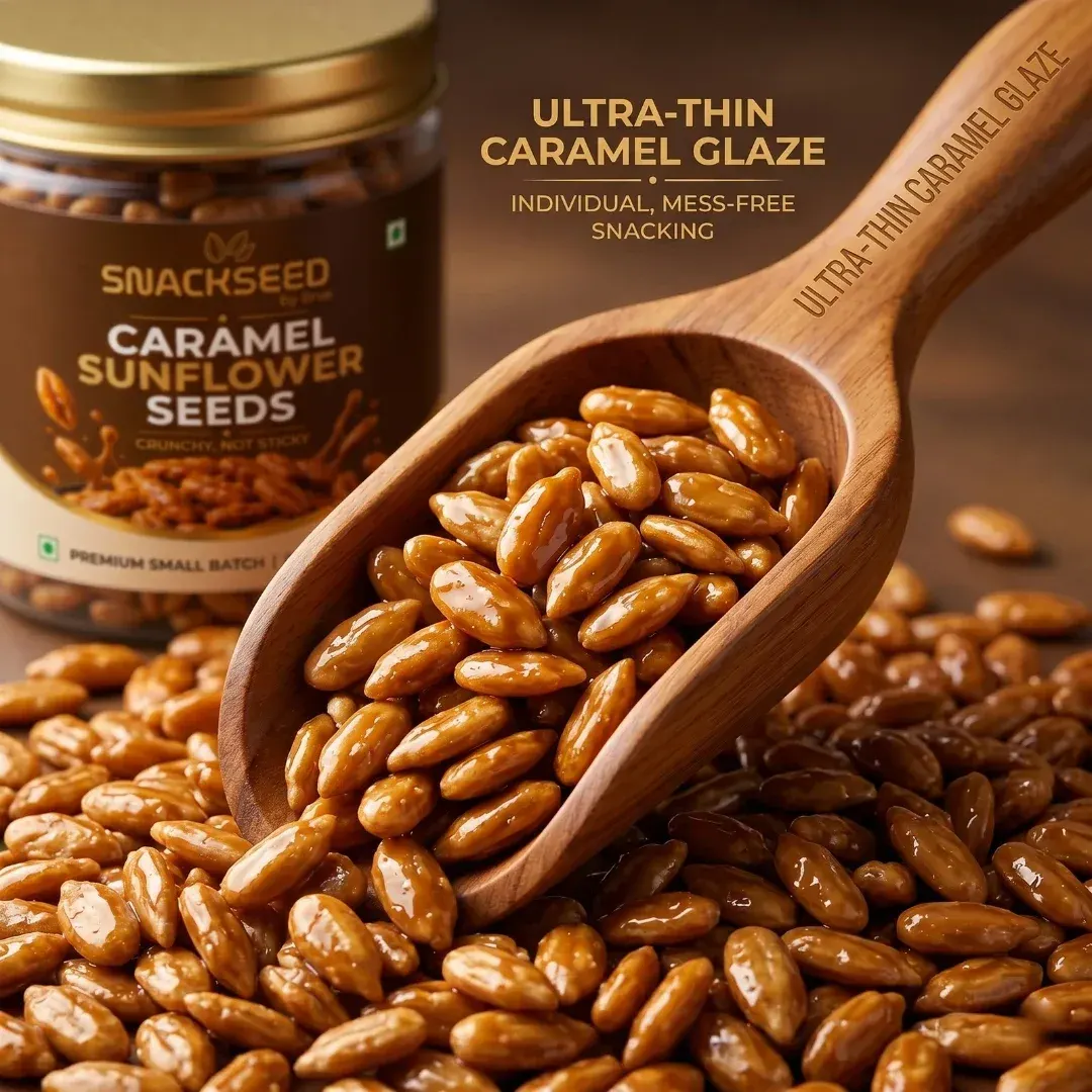 Caramel Coated Sunflower Seeds