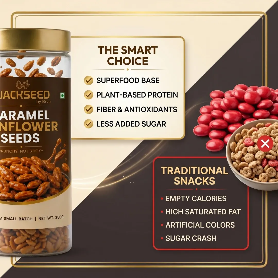 Caramel Coated Sunflower Seeds